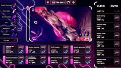 I love this rough fuck in Sex Room 2 with strap-on and dildos.