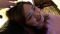 maa-chan in love hotel uniform titty fucks and cums twice