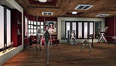 Mistress in Latex BDSM Fashion from FO4 Hentai Cartoon Anime?