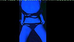 Cute 18-Year-Old Arinafox Masturbates With Dildo In Bikini