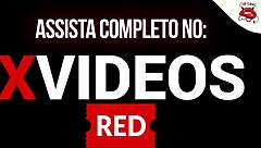 Gorgeous redhead Amanda gives blowjob to black stud Delicia