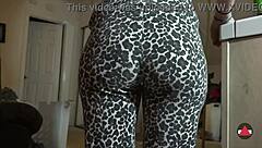 Grab That Big Ass In Tight Leggings During Yoga!