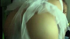 Latina milf with big ass moves her pussy in intense action