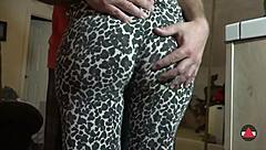 Grab That Big Ass In Tight Leggings During Yoga!