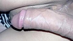 Horny stepdaughter gets wet and wild at home