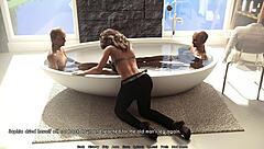 Wife and stepmother indulge in steamy 3D porn session
