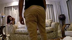 Recording beautiful latinas in colombia with natural tits