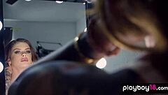 Keisha Grey Rips Off Pink Lingerie For Passionate Naked Fuck