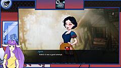 Princess With Small Tits Gets Bold In Hentai Anime Snow Scene.