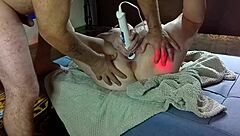 Cherry Shay Uses Vibrator On Shaved Pussy