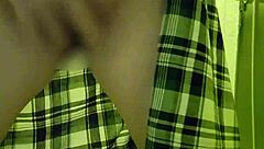 A Chubby Japanese Milf Excitedly Masturbates Outdoors With Big Tits