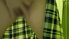 A Chubby Japanese Milf Excitedly Masturbates Outdoors With Big Tits