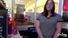 Lily tries her first big black cock – is she ready for that monster? She loves sucking and riding it deep.