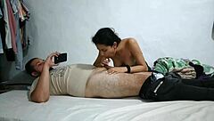 Stepmom's Big Ass Grabbed While Searching in Closet