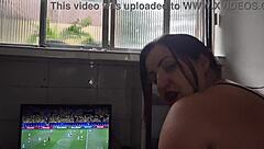 Slut's Big Ass Fucked Bareback In Doggy