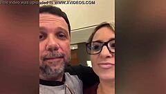 Young wife rides big dick after club, moans loudly