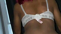 Redhead enjoys creamy pussy after creampie