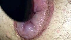 I am using a toy on my puffy area at home