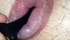 I am using a toy on my puffy area at home