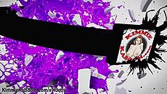 Can Kimmie Kaboom Jiggle Ginormous Tits While Playing With Twat?