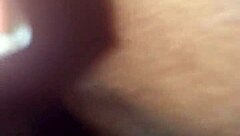 Milf squirts from wet pussy during anal