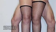 Morena Safada Jerks Off Monster Cock Deliciously