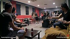 Spanish babe gets anal public banged in hardcore domination!