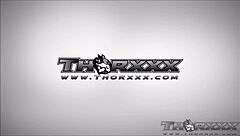 Outdoor car sex with monster cock and ripped clothes