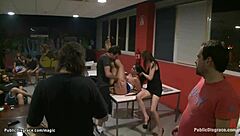 Spanish babe gets anal public banged in hardcore domination!