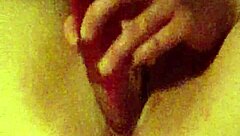 Liz fucks herself with dildo while you watch