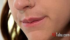 freshman cheerleader asks, 'want me to deepthroat your cock?'