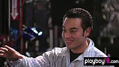 busty blondies andrea and teagan trick guys