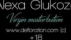 alexa glukoza, young 18+ hungarian babe, explores anal outdoors
