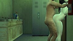 New Secretary Bent Over for Old Man's Blowjob