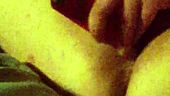 Liz fucks herself with dildo while you watch