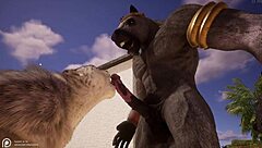 Intense Furry Hentai Assfucking And Anal Sex