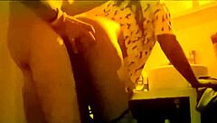 claudia calls me in the bathroom, sucks like a slut, and i cum in her ass 😈