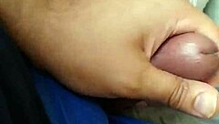 Narrating the story of jerking to amateur gay blowjob with monster cock