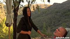 Audrey Bitoni chats about her top shelf scene