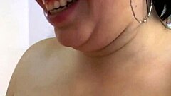 Sabrina films a porn movie with a stranger while masturbating. Is she enjoying it?