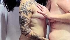 Stepsister And Friend Fuck In Bath