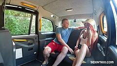 i saw him wanting to fuck this sexy ginger in the taxi