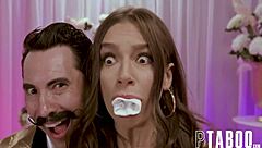 April Olsen Lauren Phillips Pin Sock On Cock