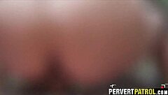 huge tits on this blondie, watch her get spied on outdoors