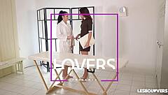 Orgasmic Massage Pleasures With Lesbian Teen 18+ Babes Roxy Dee And Lovenia Lux!