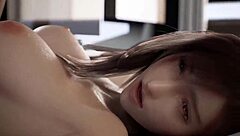 Tifa Lockhart's uncensored missionary fuck in HD hentai video