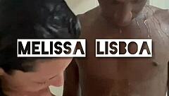 that fat black guy fucked me bareback in the shower and came on my face