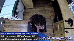 Busty Amateur Trap Gaps Tits in Solo Masturbation!