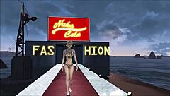 fallout 4 fashion with big boobs sky 😍 she's so sexy!