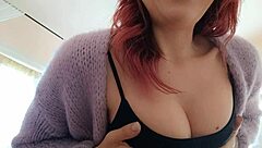 Amateur stepmom with glasses seduces you in homemade video
